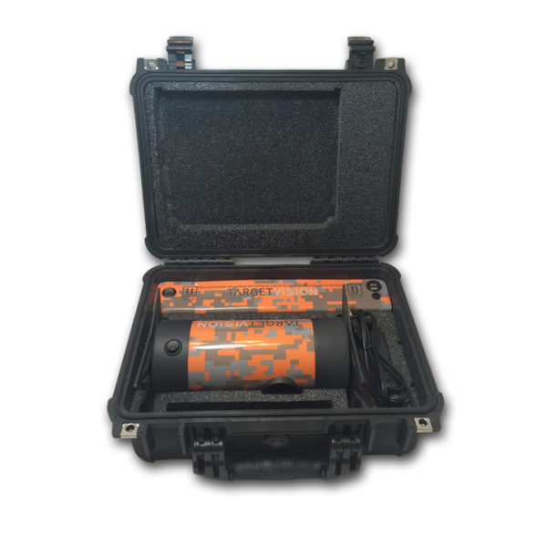 The Long Range Spotting Camera in its Pelican case.