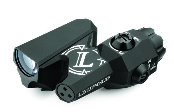 The new Leupold D-EVO dual reflex and magnification optic.