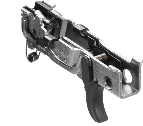 The Sig Sauer P320 stainless steel frame is easily removed for modularity options.