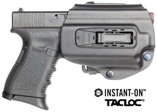 Viridian TACLOC holster with ECR technology.