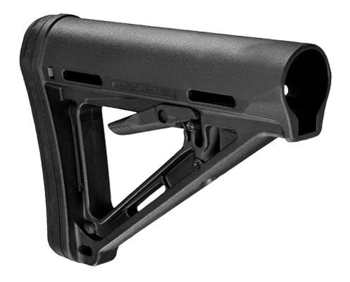 The Magpul MOE Carbine Stock is in the commercial size for the Recon.