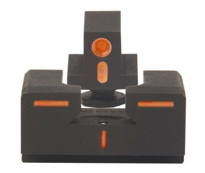 MEPRO R4E ODS sights in orange tritium.