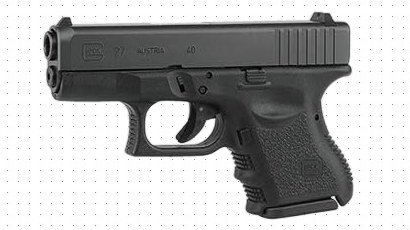 A Glock 27 was used as the back-up pistol during my testing (photo by Glock).