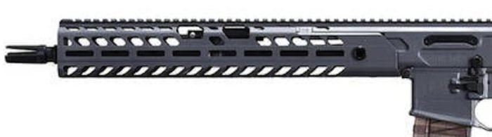 SIG SAUER uses M-LOK handguards on the Virtus rifles